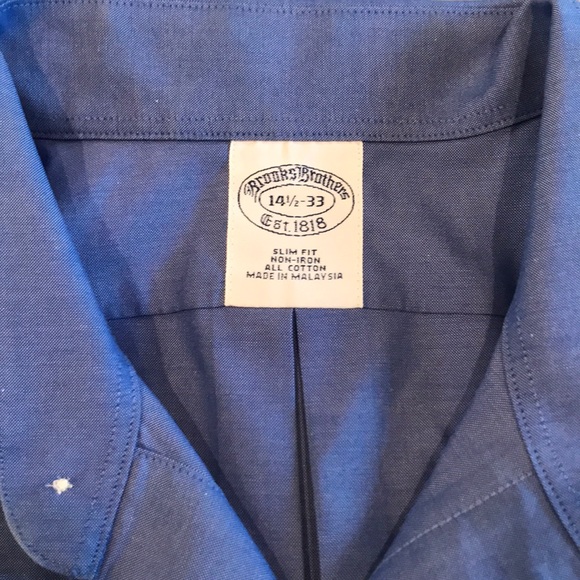 BROOKS BROTHERS: Slim fit dream button down! - Picture 3 of 3